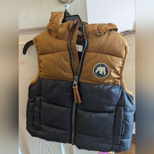 Kids Two-Tone Puffer Vest